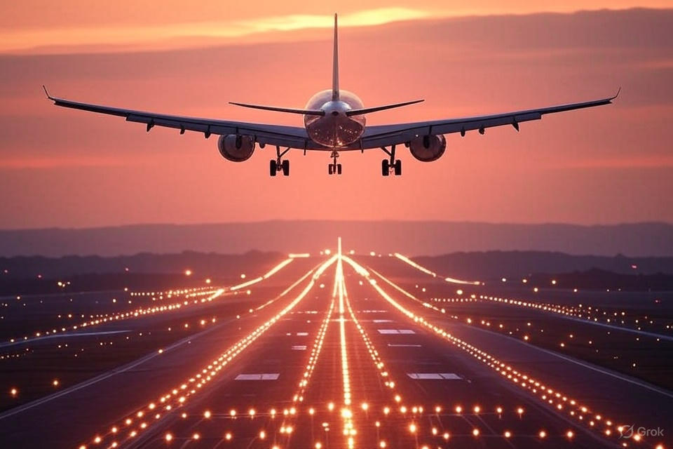 Gatwick Airport runway works